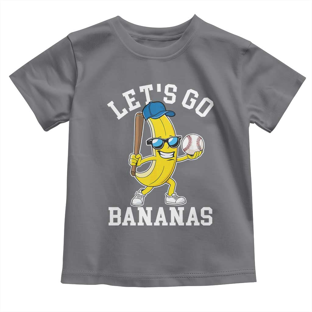 Funny Banana Toddler T Shirt Lets Go Bananas - Wonder Print Shop