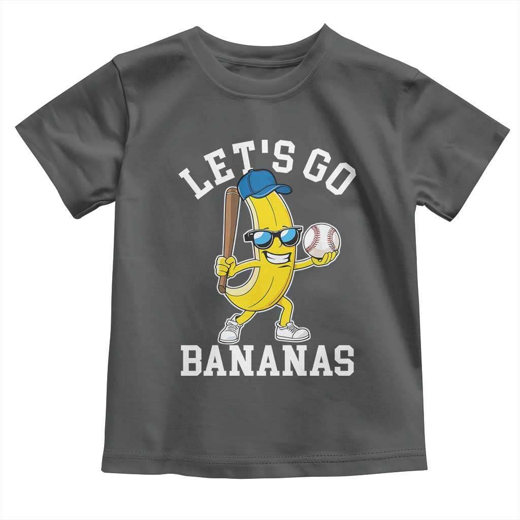 Funny Banana Toddler T Shirt Lets Go Bananas - Wonder Print Shop