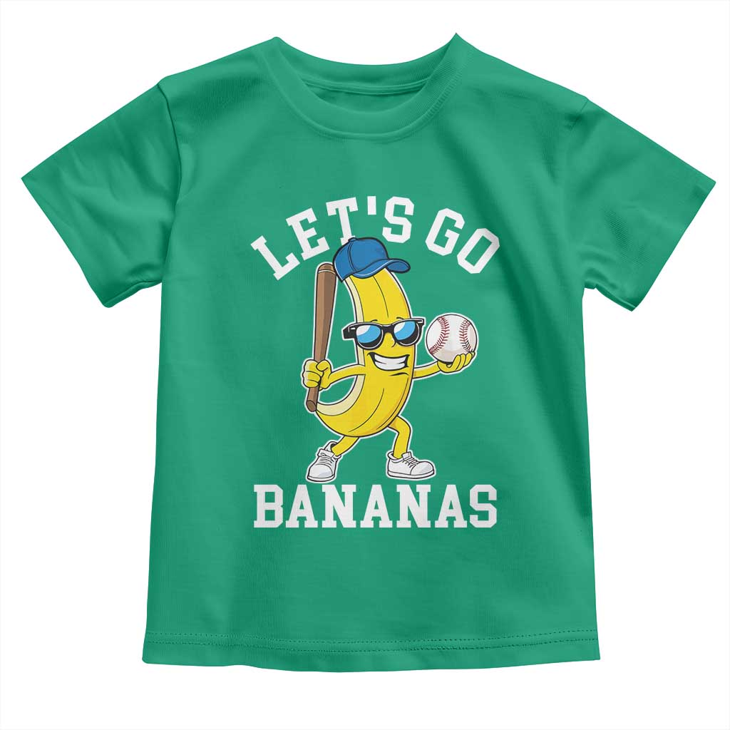Funny Banana Toddler T Shirt Lets Go Bananas - Wonder Print Shop