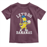 Funny Banana Toddler T Shirt Lets Go Bananas - Wonder Print Shop