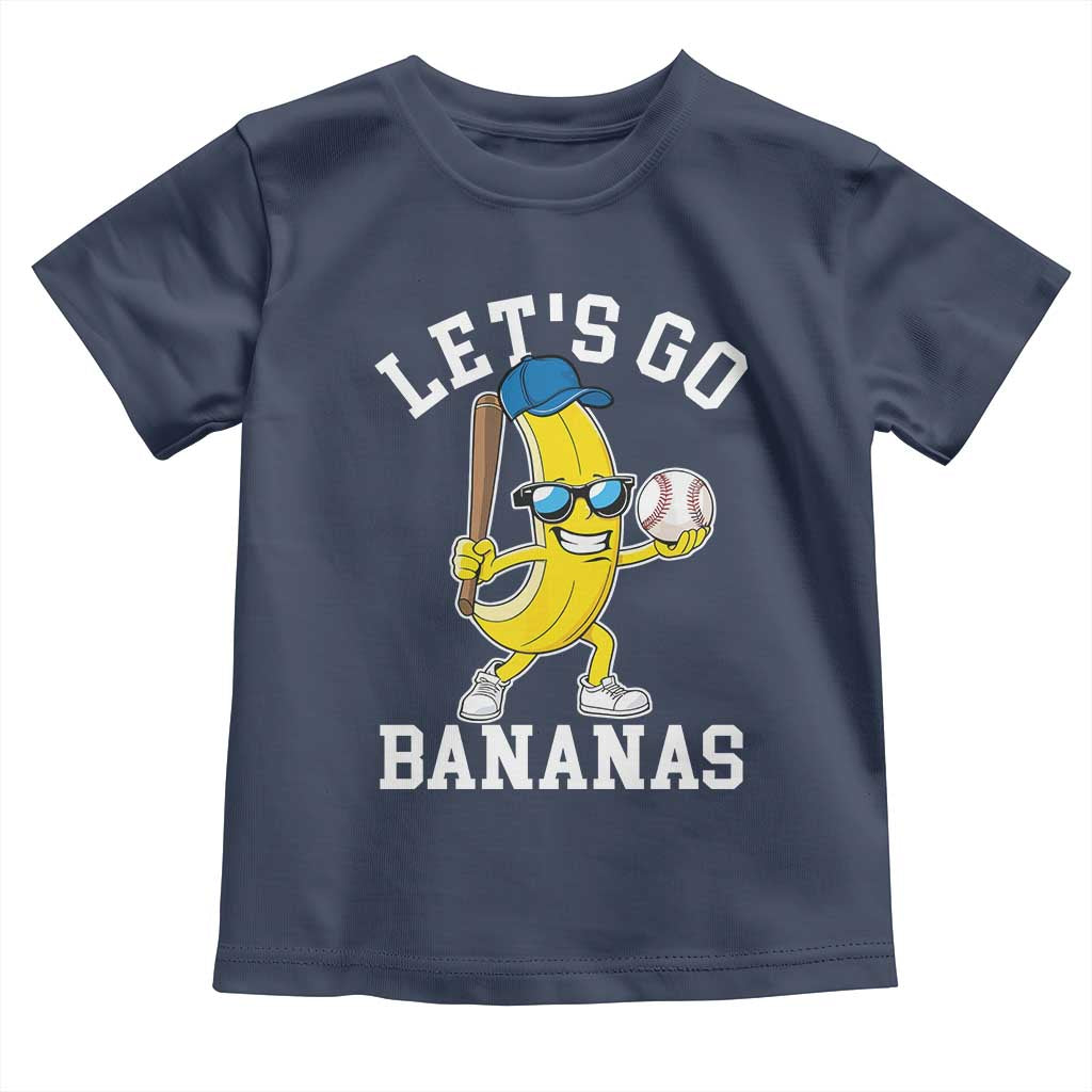 Funny Banana Toddler T Shirt Lets Go Bananas - Wonder Print Shop