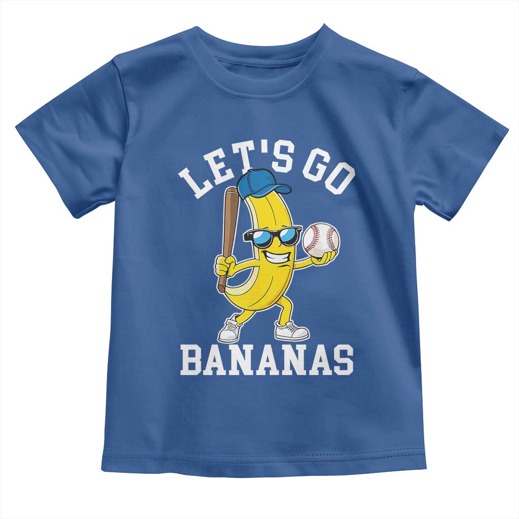 Funny Banana Toddler T Shirt Lets Go Bananas - Wonder Print Shop