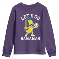 Funny Banana Youth Sweatshirt Lets Go Bananas - Wonder Print Shop