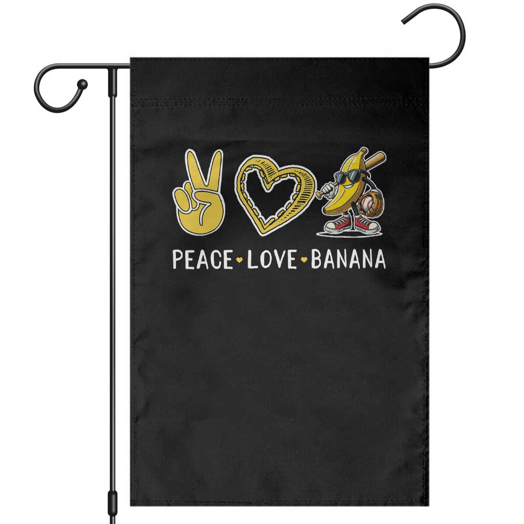 Funny Love Bananas Garden Flag Cute Banana Gifts - Wonder Print Shop