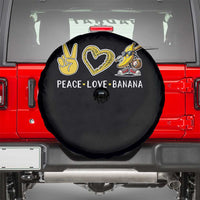 Funny Love Bananas Spare Tire Cover Cute Banana Gifts - Wonder Print Shop