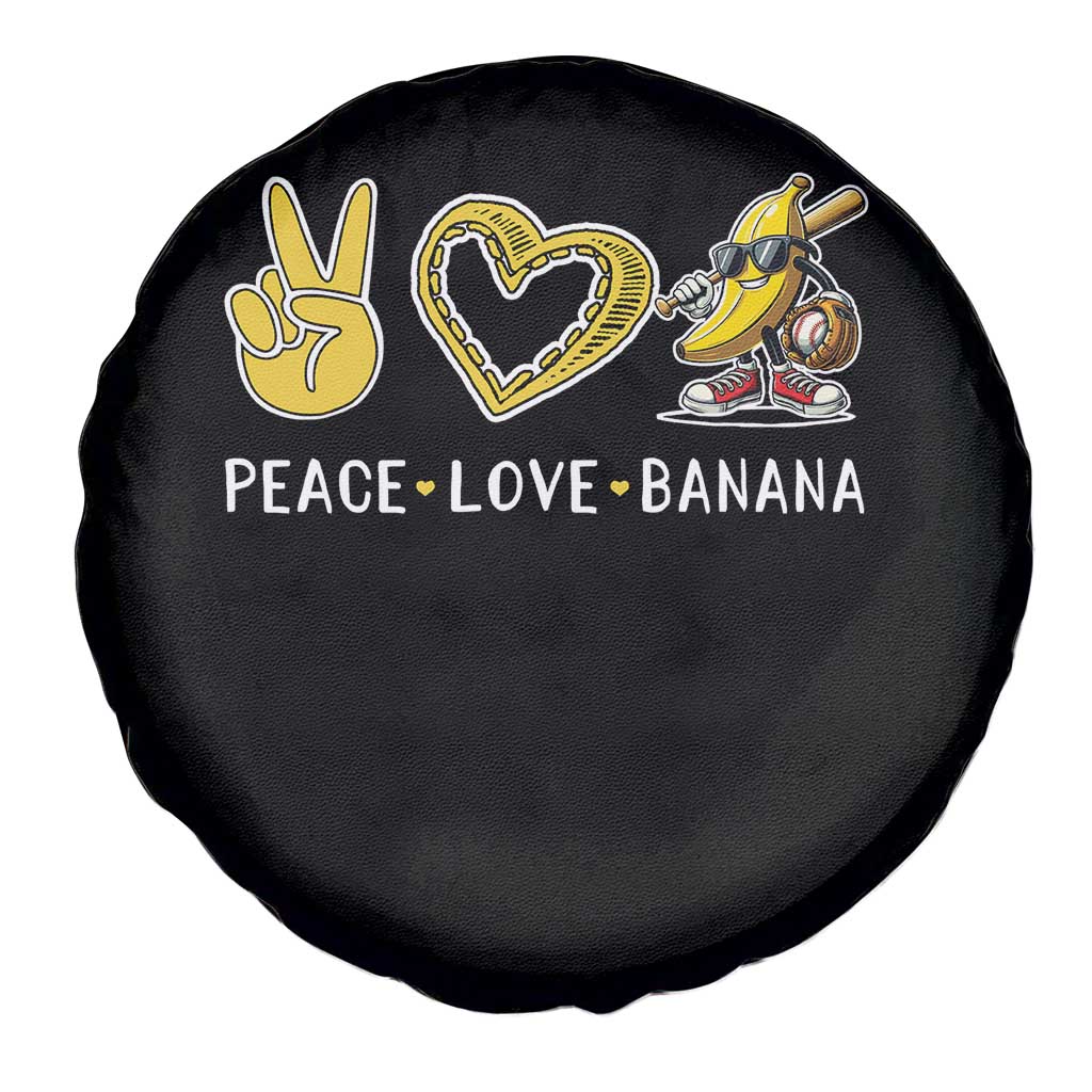Funny Love Bananas Spare Tire Cover Cute Banana Gifts - Wonder Print Shop