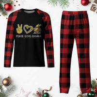 Funny Love Bananas Plaid Pajama Set Cute Banana Gifts - Wonder Print Shop