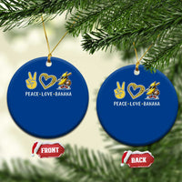 Funny Love Bananas Ceramic Ornament Cute Banana Gifts - Wonder Print Shop