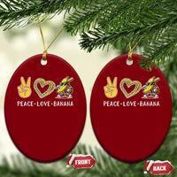 Funny Love Bananas Ceramic Ornament Cute Banana Gifts - Wonder Print Shop