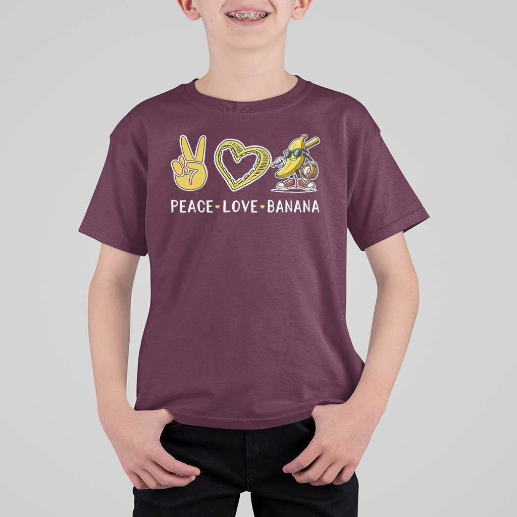 Funny Love Bananas T Shirt For Kid Cute Banana Gifts - Wonder Print Shop