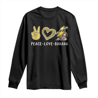 Funny Love Bananas Long Sleeve Shirt Cute Banana Gifts - Wonder Print Shop