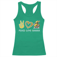 Funny Love Bananas Racerback Tank Top Cute Banana Gifts - Wonder Print Shop
