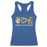 Funny Love Bananas Racerback Tank Top Cute Banana Gifts - Wonder Print Shop