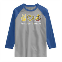 Funny Love Bananas Raglan Shirt Cute Banana Gifts - Wonder Print Shop