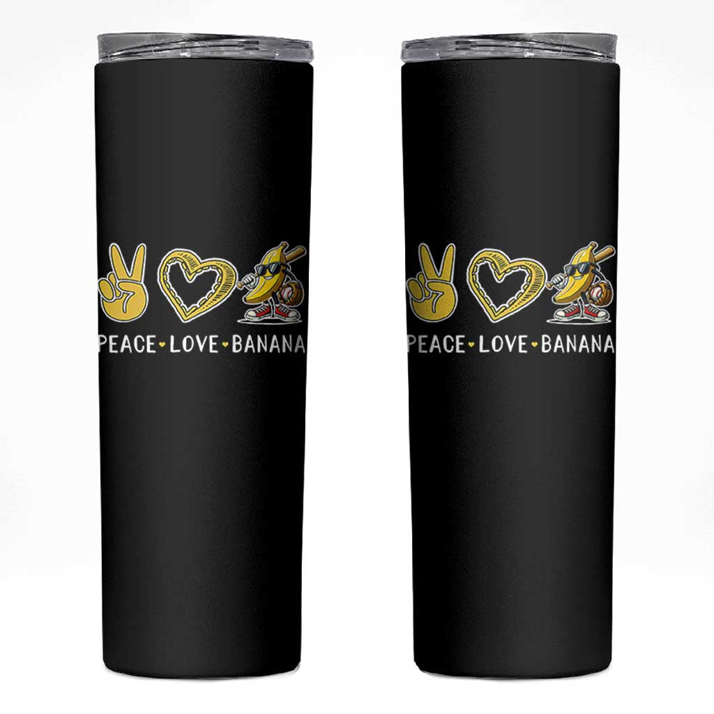 Funny Love Bananas Skinny Tumbler Cute Banana Gifts - Wonder Print Shop