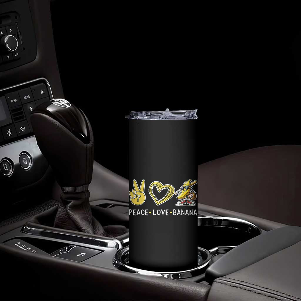 Funny Love Bananas Skinny Tumbler Cute Banana Gifts - Wonder Print Shop