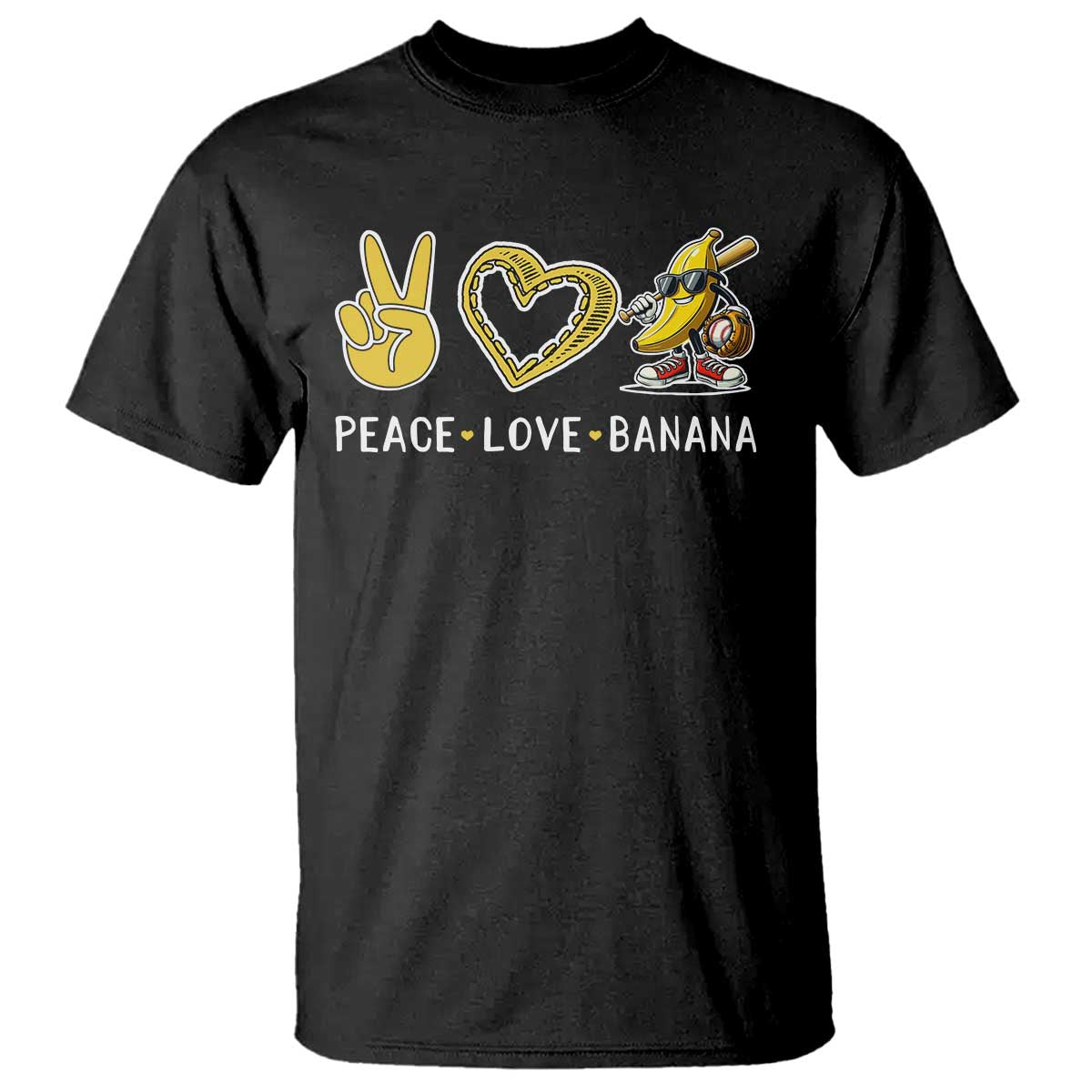 Funny Love Bananas T Shirt Cute Banana Gifts - Wonder Print Shop
