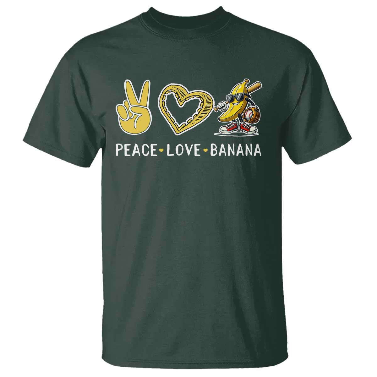 Funny Love Bananas T Shirt Cute Banana Gifts - Wonder Print Shop