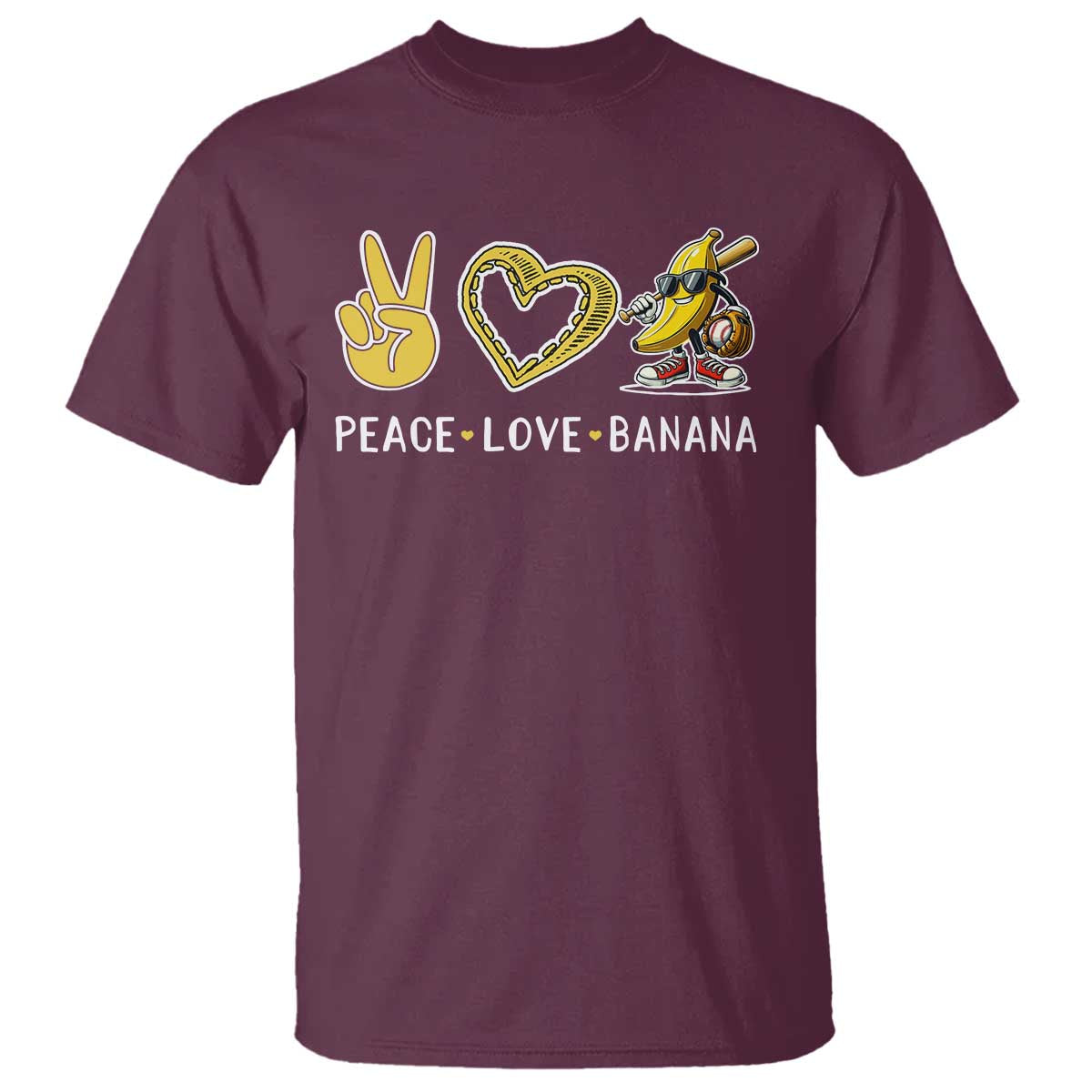Funny Love Bananas T Shirt Cute Banana Gifts - Wonder Print Shop