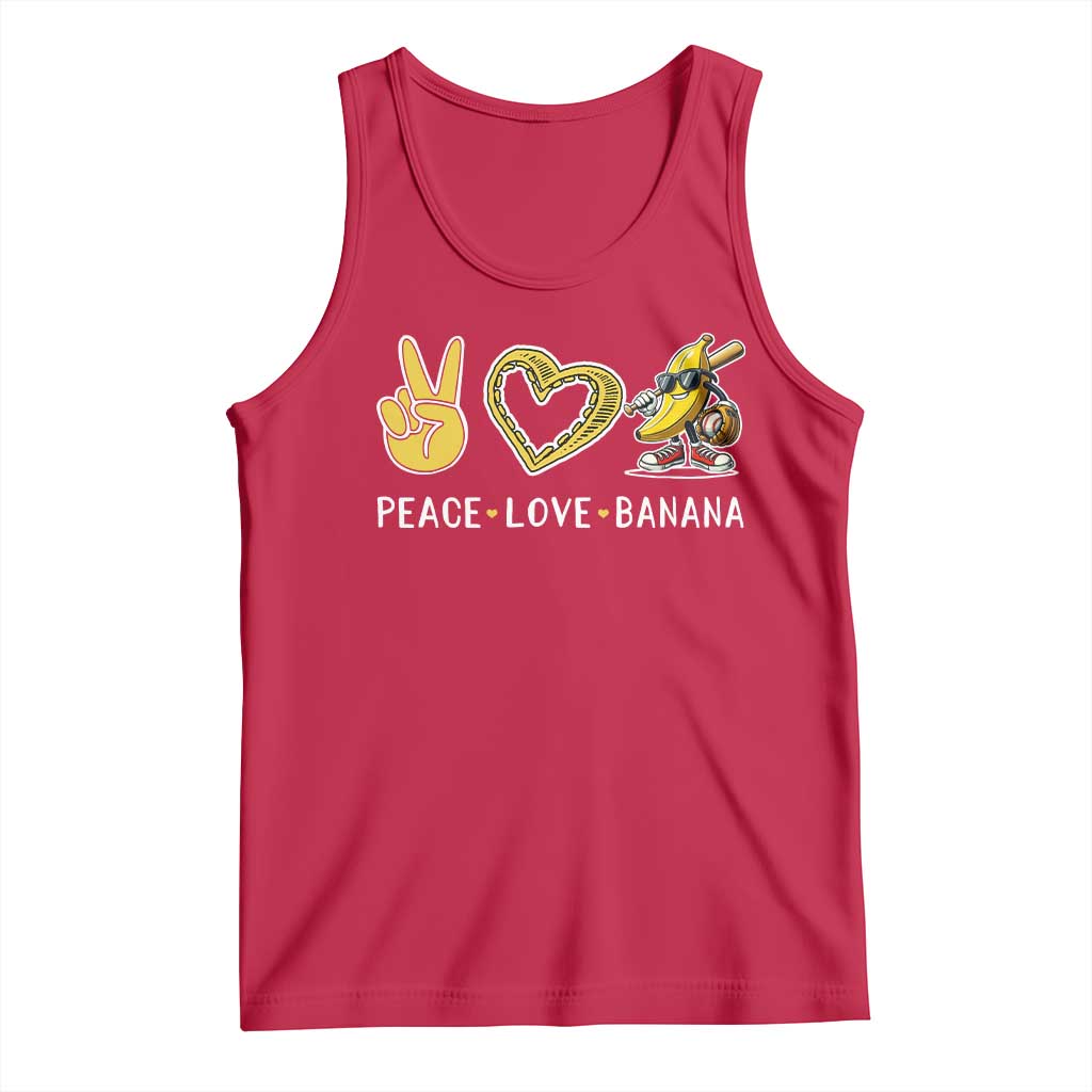 Funny Love Bananas Tank Top Cute Banana Gifts - Wonder Print Shop