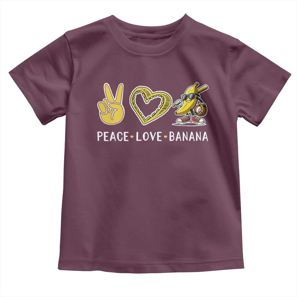 Funny Love Bananas Toddler T Shirt Cute Banana Gifts - Wonder Print Shop