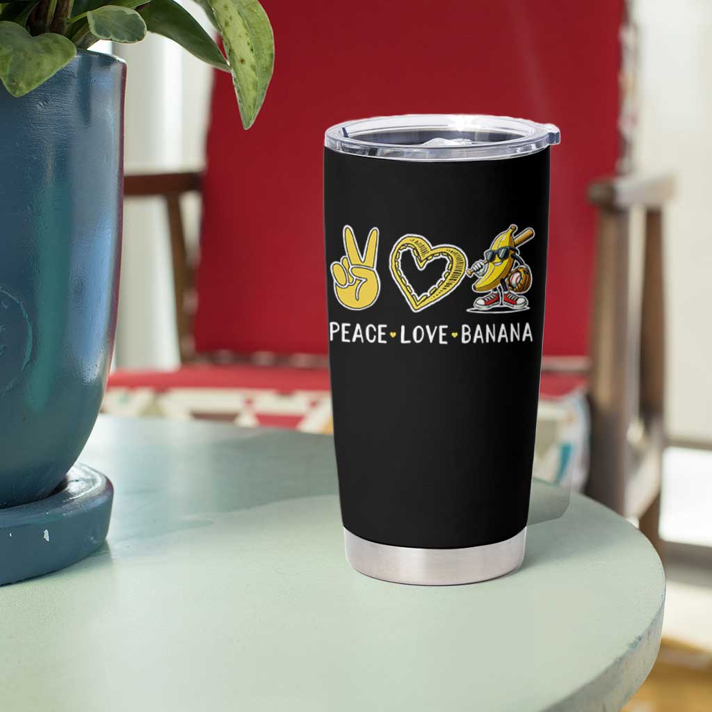 Funny Love Bananas Tumbler Cup Cute Banana Gifts - Wonder Print Shop