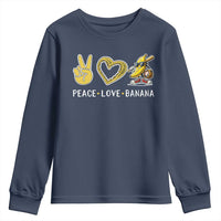 Funny Love Bananas Youth Sweatshirt Cute Banana Gifts - Wonder Print Shop
