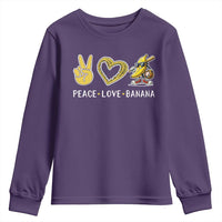 Funny Love Bananas Youth Sweatshirt Cute Banana Gifts - Wonder Print Shop