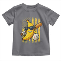 Retro Bananas Toddler T Shirt Vintage American Flag Banana Lover - Wonder Print Shop