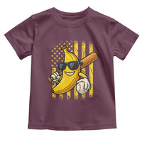 Retro Bananas Toddler T Shirt Vintage American Flag Banana Lover - Wonder Print Shop