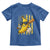 Retro Bananas Toddler T Shirt Vintage American Flag Banana Lover - Wonder Print Shop
