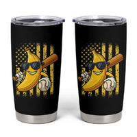 Retro Bananas Tumbler Cup Vintage American Flag Banana Lover - Wonder Print Shop