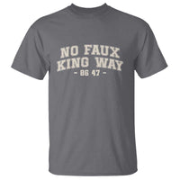 Snarky No Kings In America T Shirt No Faux King Way 86 47 Vintage Retro
