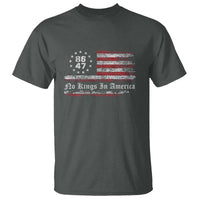 No Kings in America T Shirt 86 47 US Flag Impeach 47
