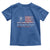 No Kings in America Toddler T Shirt 86 47 US Flag Impeach 47
