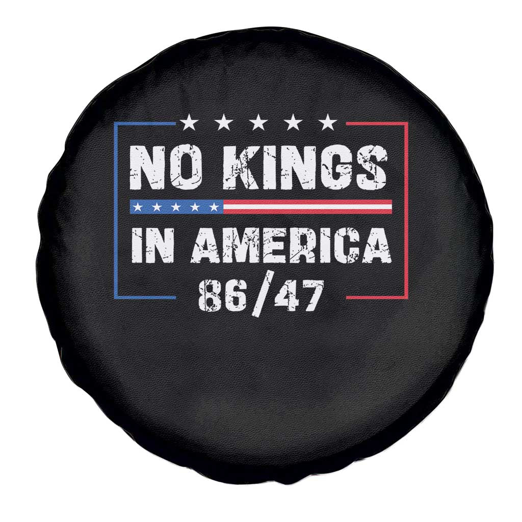 No Kings in America Spare Tire Cover 86 47 Impeach 47