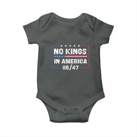 No Kings in America Baby Onesie 86 47 Impeach 47