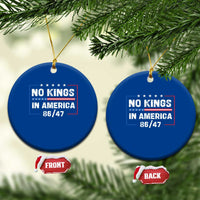 No Kings in America Ceramic Ornament 86 47 Impeach 47 - Wonder Print Shop