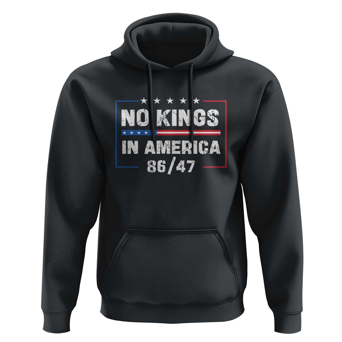 No Kings in America Hoodie 86 47 Impeach 47