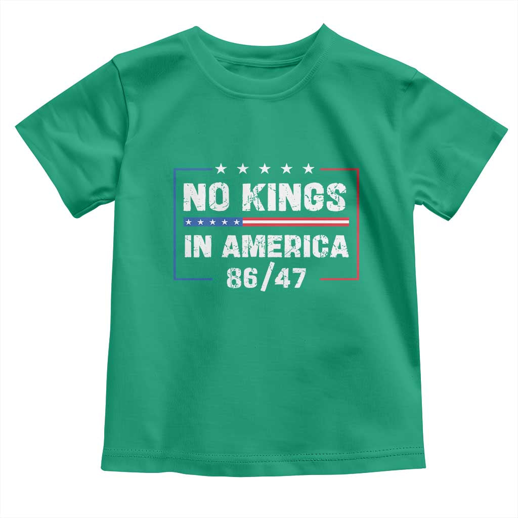 No Kings in America Toddler T Shirt 86 47 Impeach 47