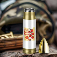 Subtle FDT Bullet Tumbler Fresh Delicious Tomatoes Striped Retro Vintage 80s Subtle FDT