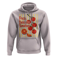 Subtle FDT Hoodie Fresh Delicious Tomatoes Striped Retro Vintage 80s Subtle FDT