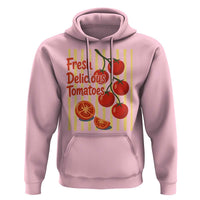 Subtle FDT Hoodie Fresh Delicious Tomatoes Striped Retro Vintage 80s Subtle FDT