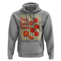Subtle FDT Hoodie Fresh Delicious Tomatoes Striped Retro Vintage 80s Subtle FDT