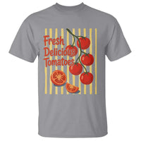 Subtle FDT T Shirt Fresh Delicious Tomatoes Striped Retro Vintage 80s Subtle FDT