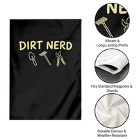 Dirt Nerd Garden Flag Funny Gardening Lover Gardener