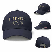 Dirt Nerd Baseball Cap Funny Gardening Lover Gardener