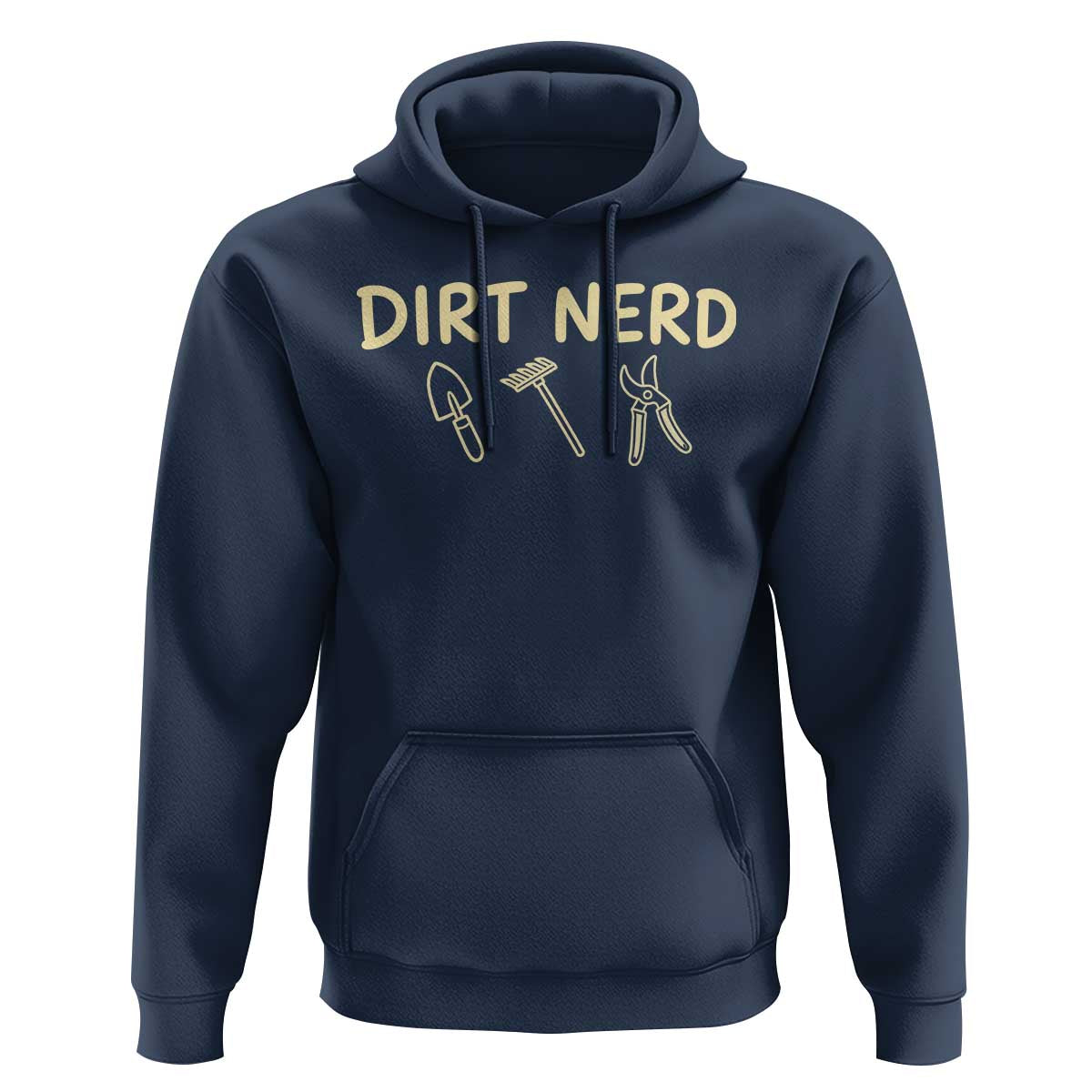 Dirt Nerd Hoodie Funny Gardening Lover Gardener