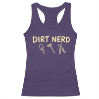 Dirt Nerd Racerback Tank Top Funny Gardening Lover Gardener