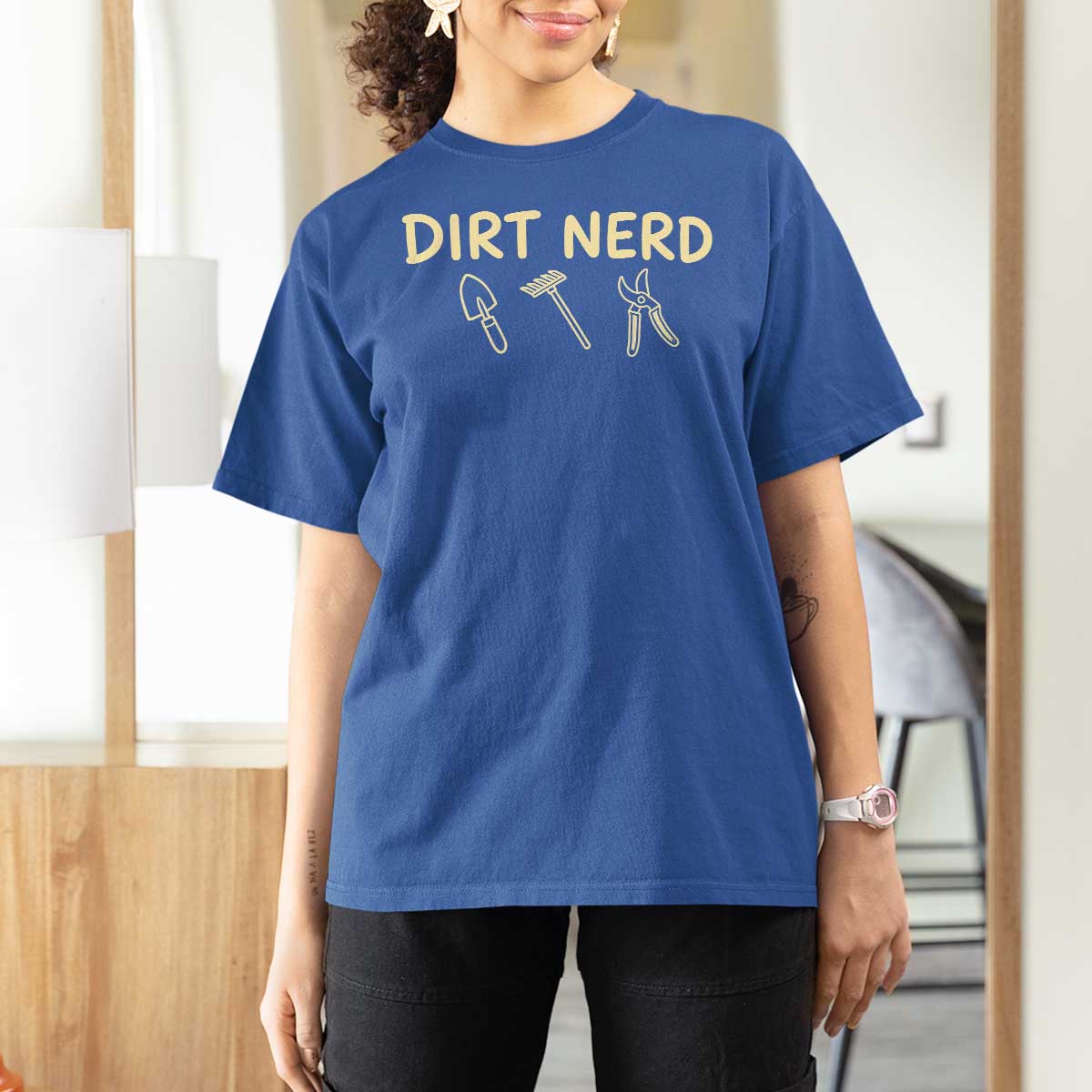 Dirt Nerd T Shirt For Women Funny Gardening Lover Gardener